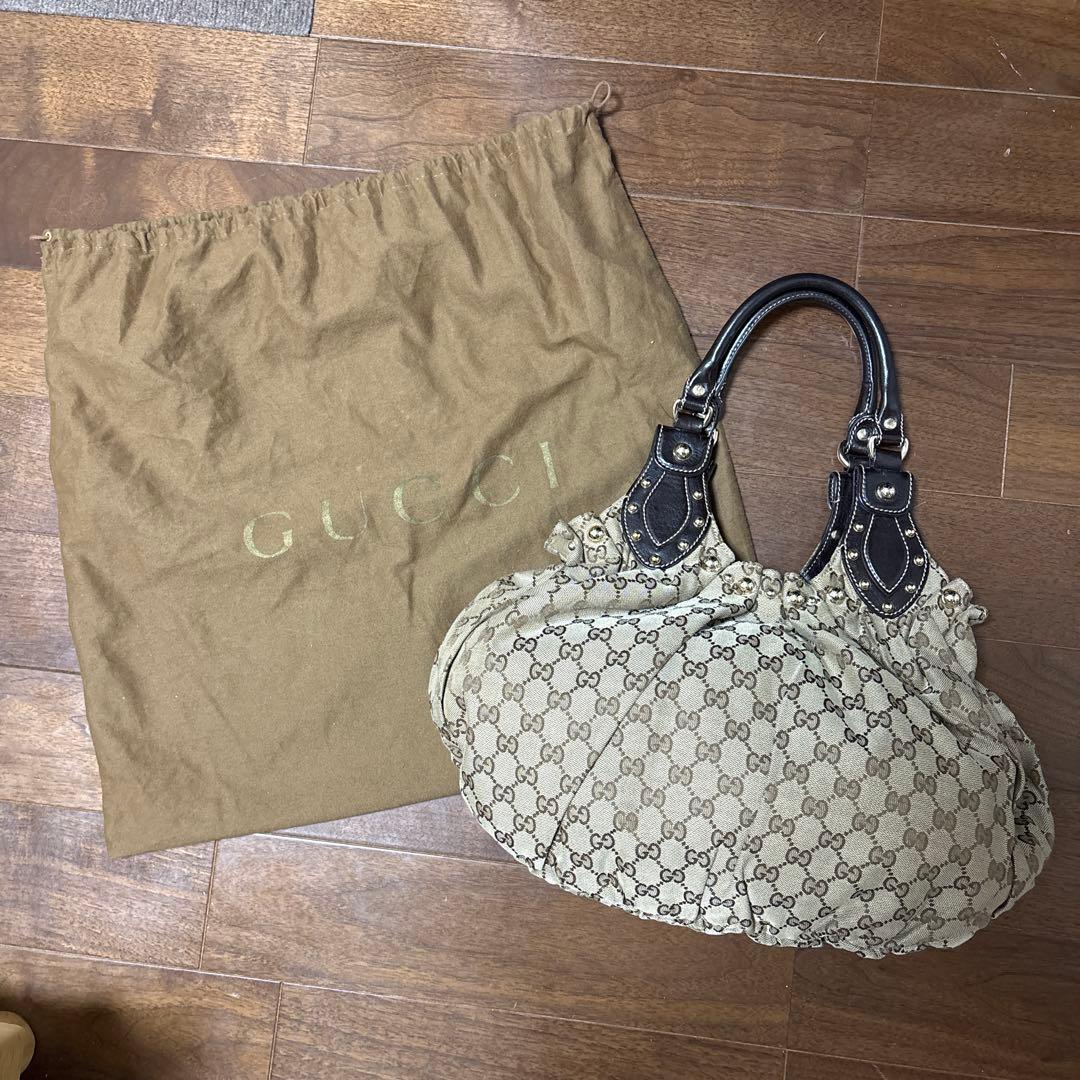 GUCCI ハンドバッグ　GG柄