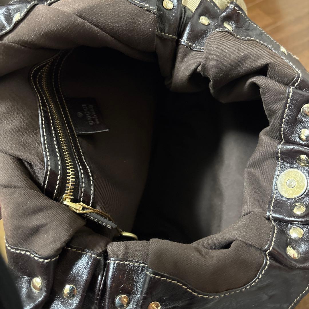 GUCCI ハンドバッグ　GG柄