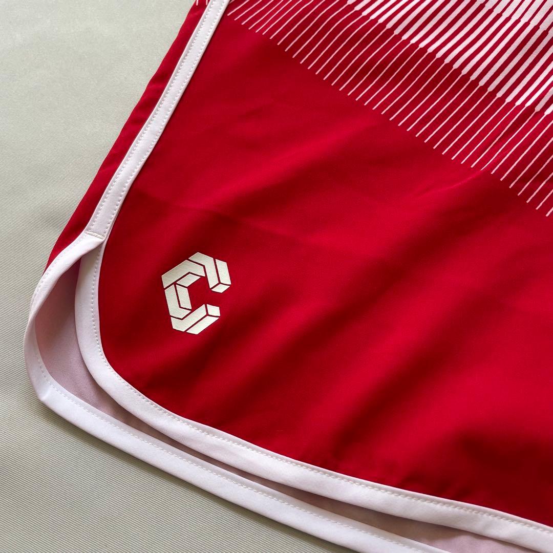 【極美品】CRONOS サーフパンツ レッド Lサイズ