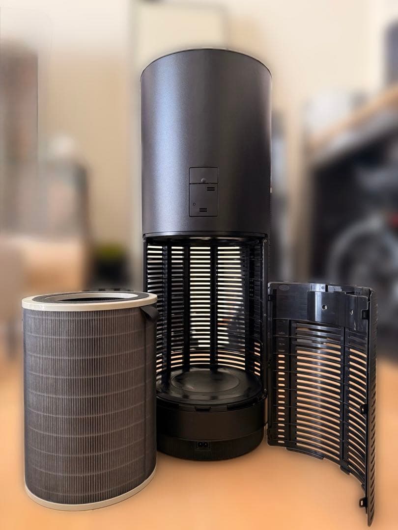 【中古品】cado空気清浄機 AP-C200（インディゴ）