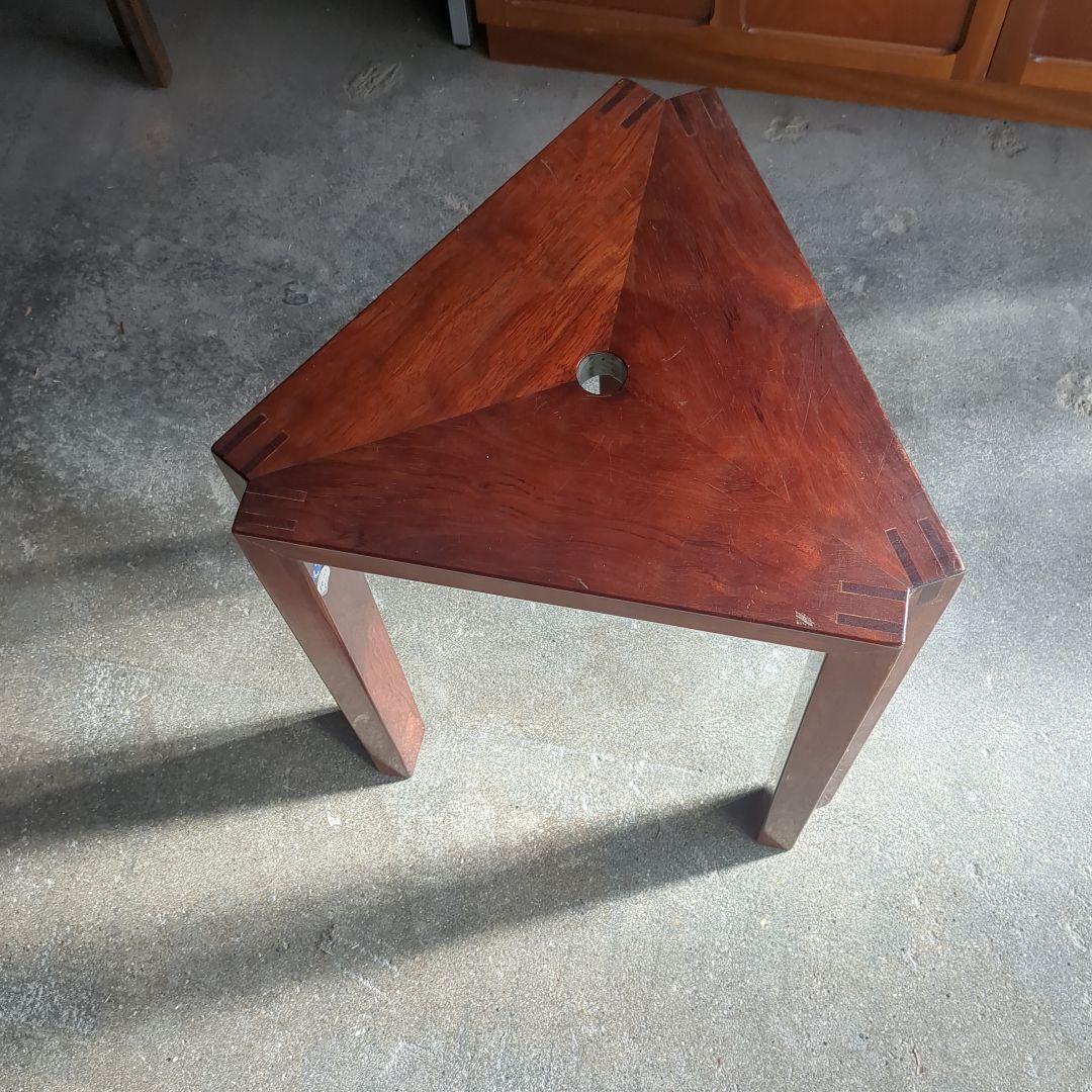 三角スツール　花台