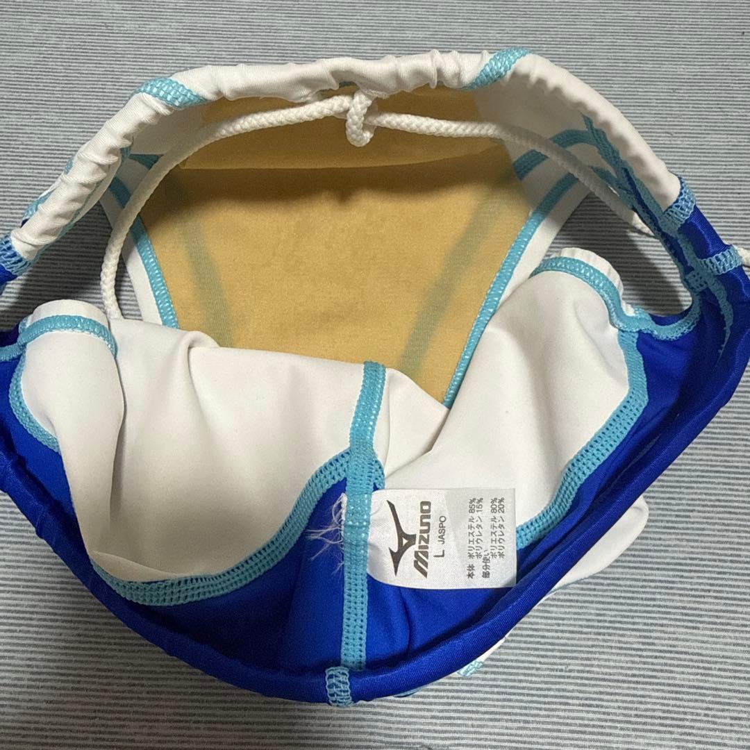 【激レア状態良】Mizuno 競泳水着 ホワイト/ブルー
