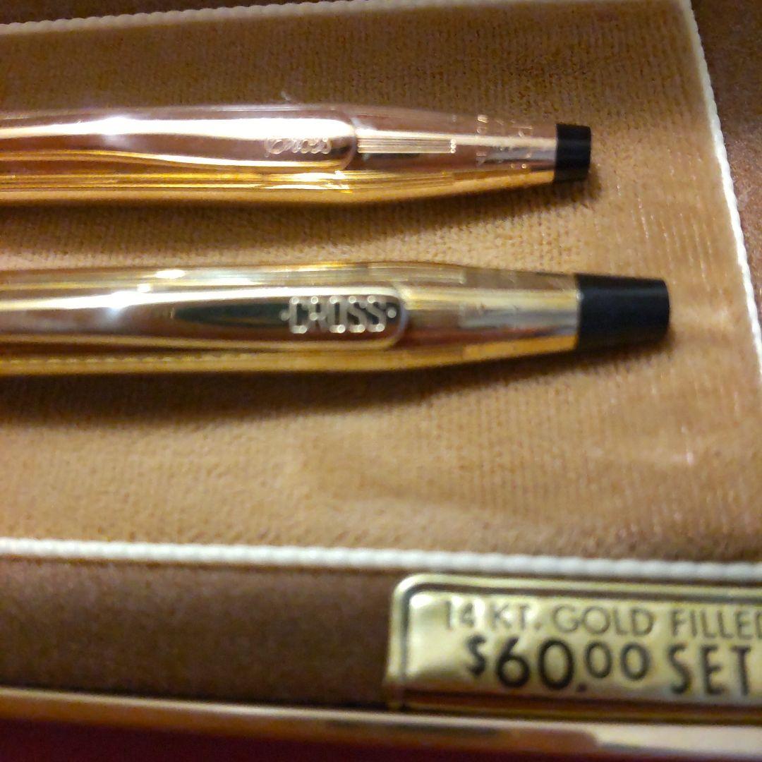 クロス　14KT シャープペン & 10KT ボールペン