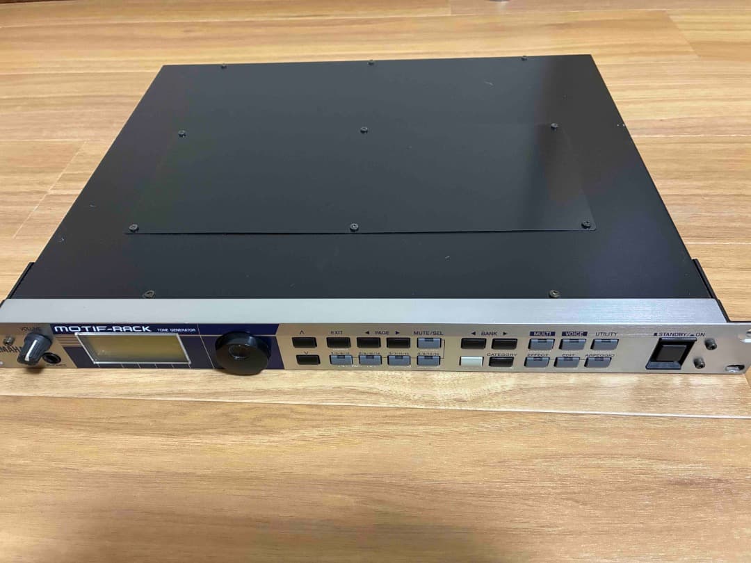 YAMAHA MOTIF RACK 　動作確認済　電源アダプター　取説他付き