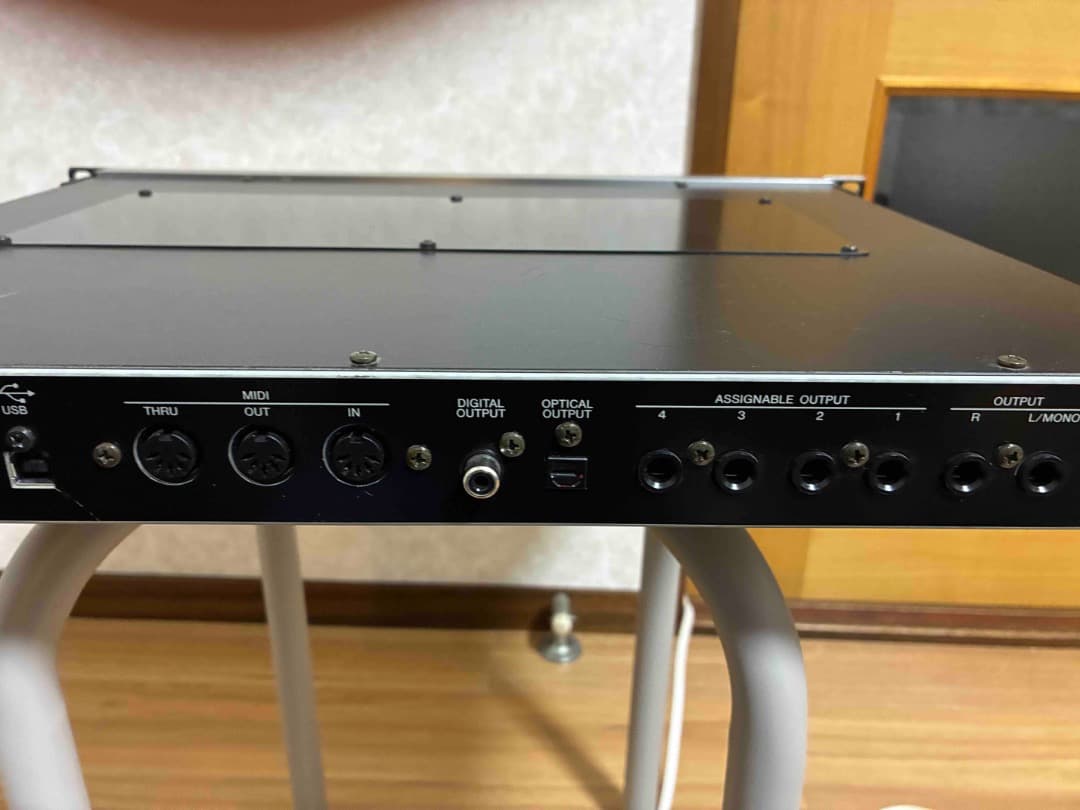 YAMAHA MOTIF RACK 　動作確認済　電源アダプター　取説他付き