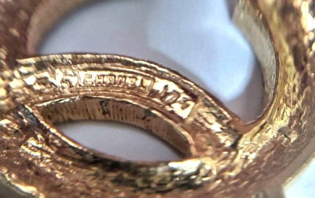 CHANEL ココマーク ラインストーン ヴィンテージ ブローチ