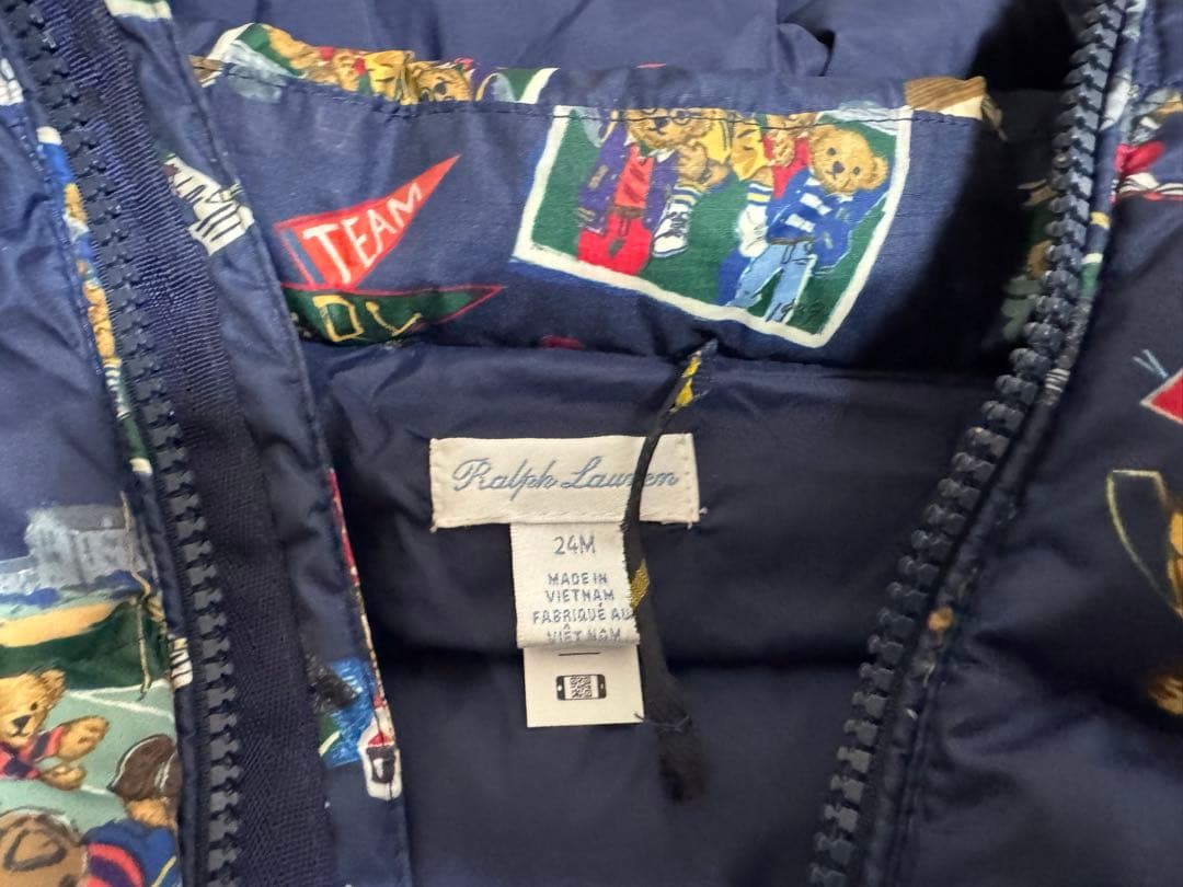 【みー様】ポロベア ネイビー ダウンジャケット 24M