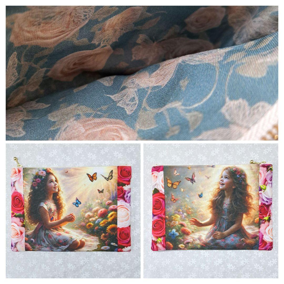 sa⑫ブックカバー、ポーチ