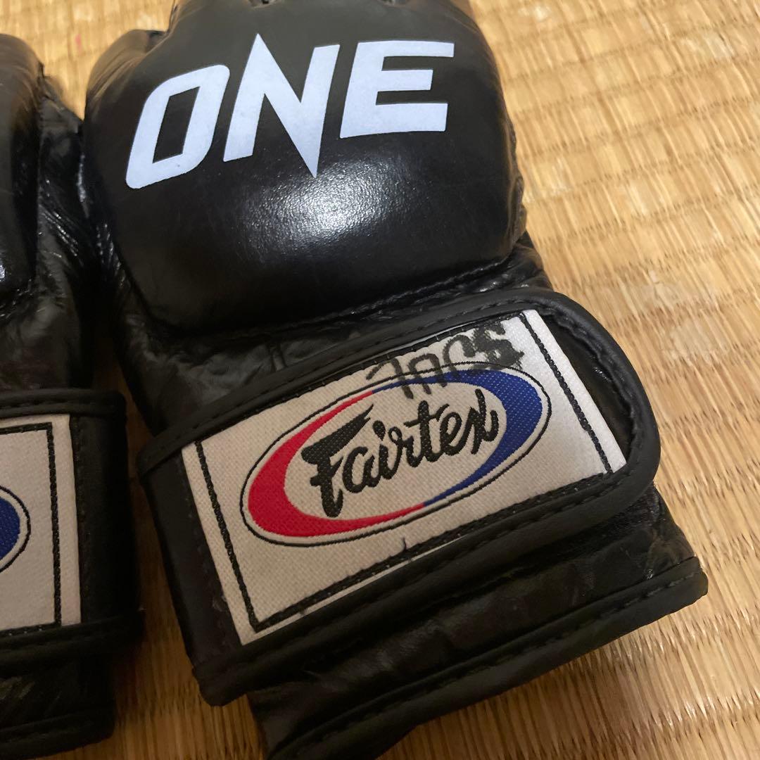 試合用Fairtex ONE グローブ ブラック S