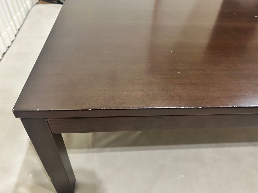 無印良品　こたつ ダークブラウン 長方形