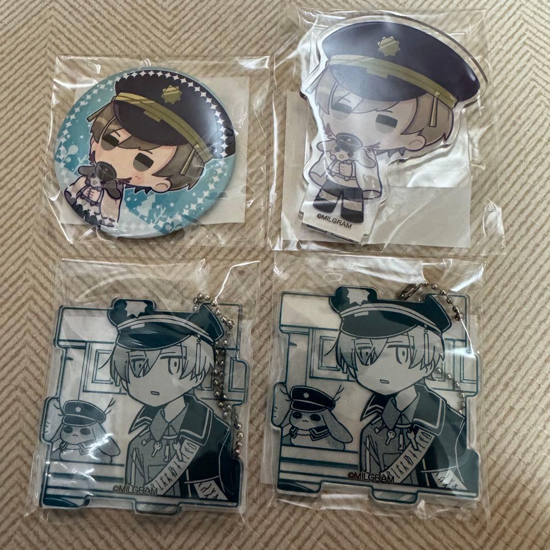 MILGRAM ミルグラム エス くじクリフ 缶バッジ アクスタ アクキー