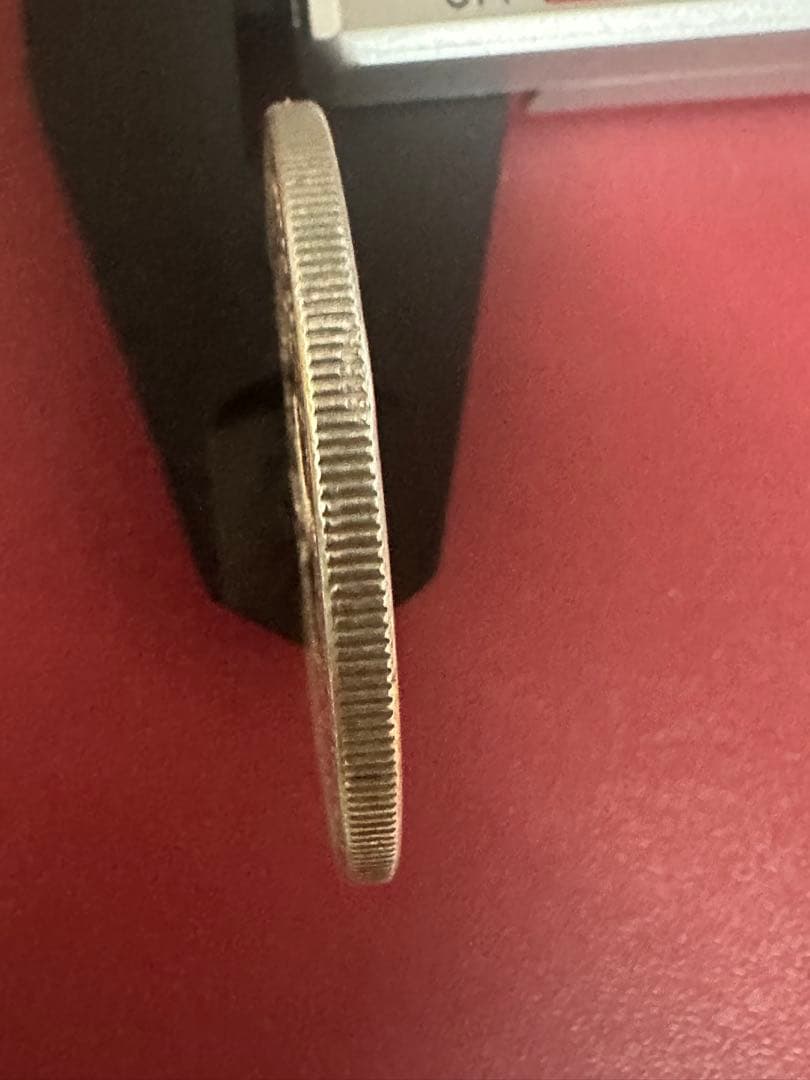 【本物保証】希少　極美品　明治18年銘　大型一圓銀貨　一円銀貨