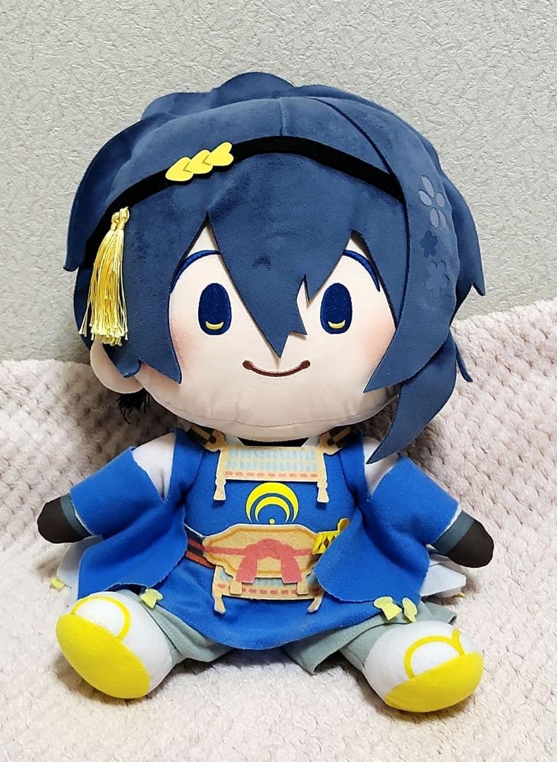 わんぱく刀剣乱舞　サンリオくじ　A賞　BIGぬいぐるみ　三日月宗近　(破損あり)