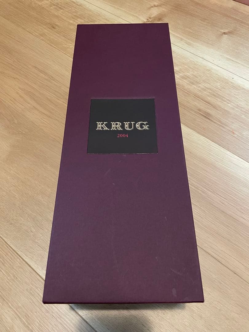 【セラー保管】クリュッグ　2004 箱付き　750ml Krug
