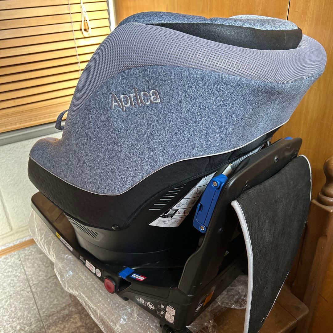 Aprica クルリカAC ISOFIX回転式チャイルドシート グレー　美品