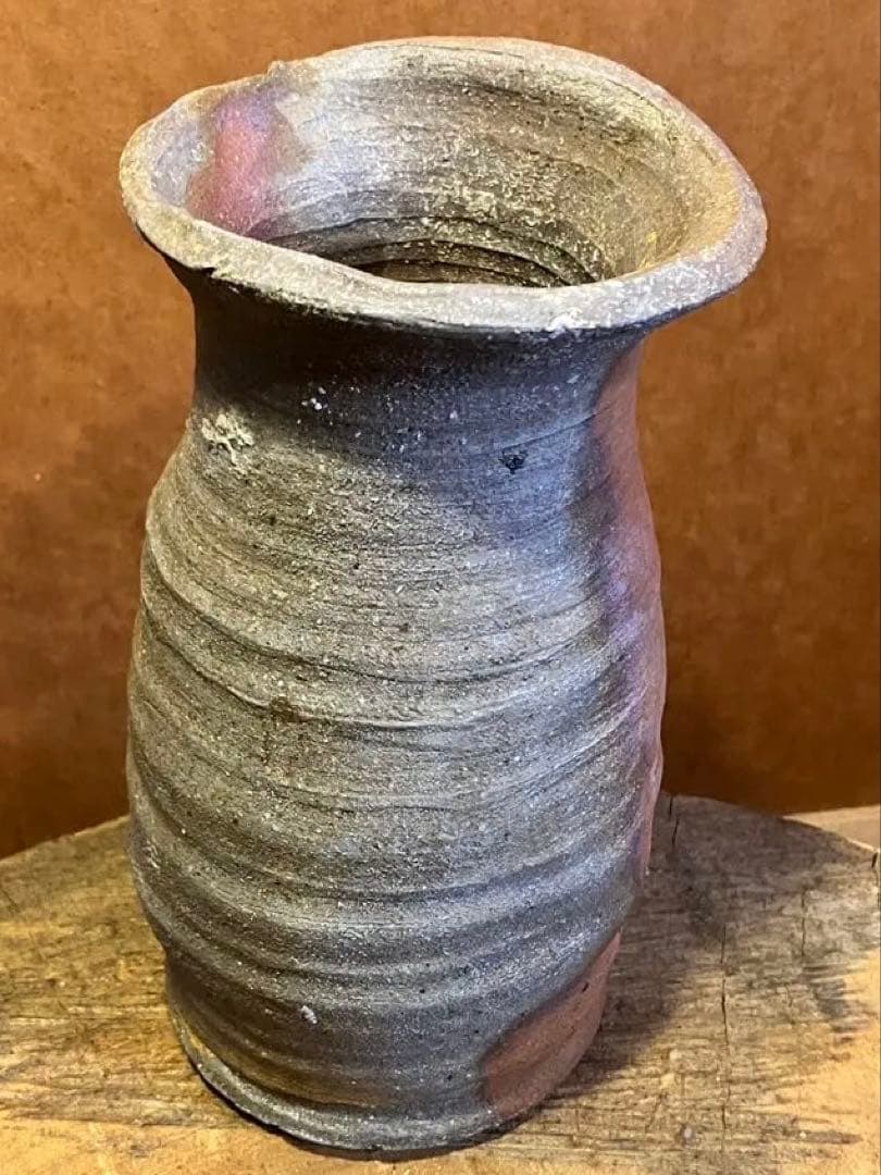 備前　花入　前嶋　五一郎　類子