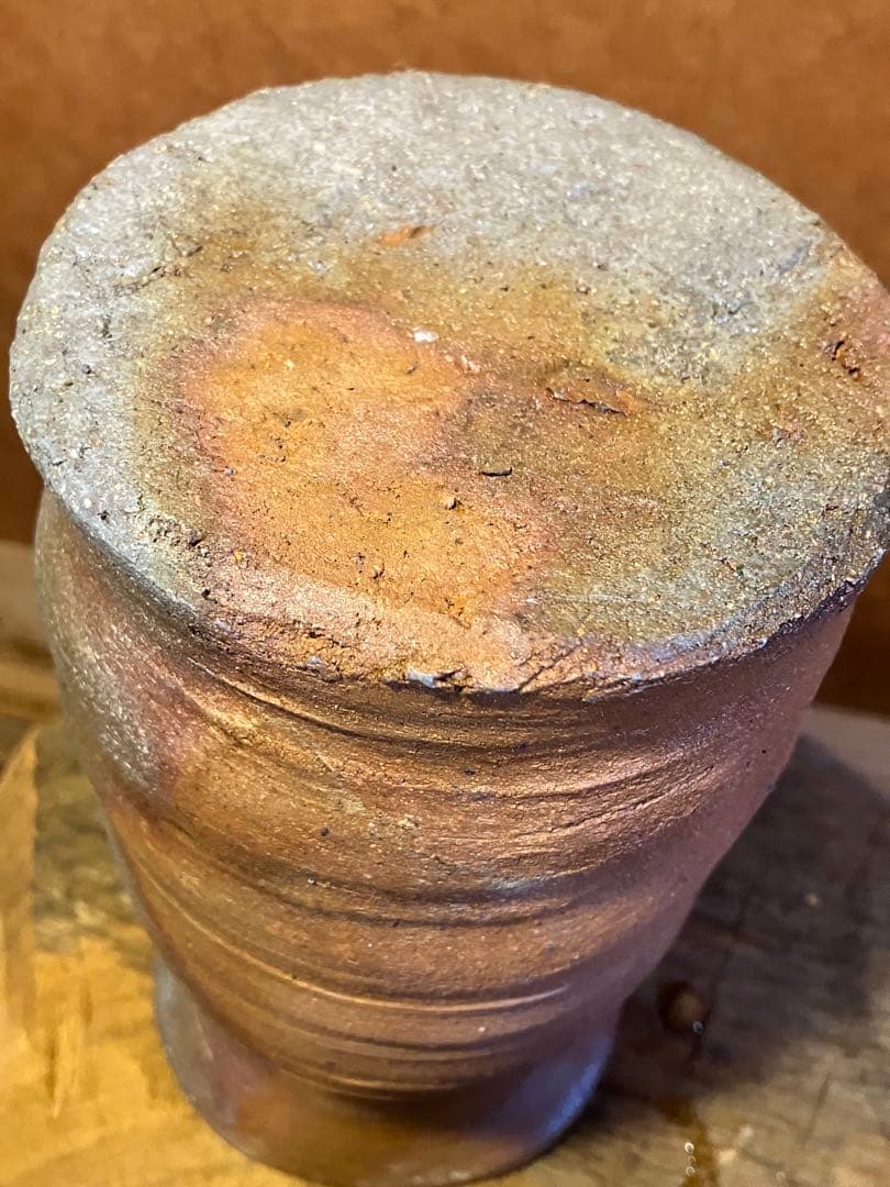 備前　花入　前嶋　五一郎　類子