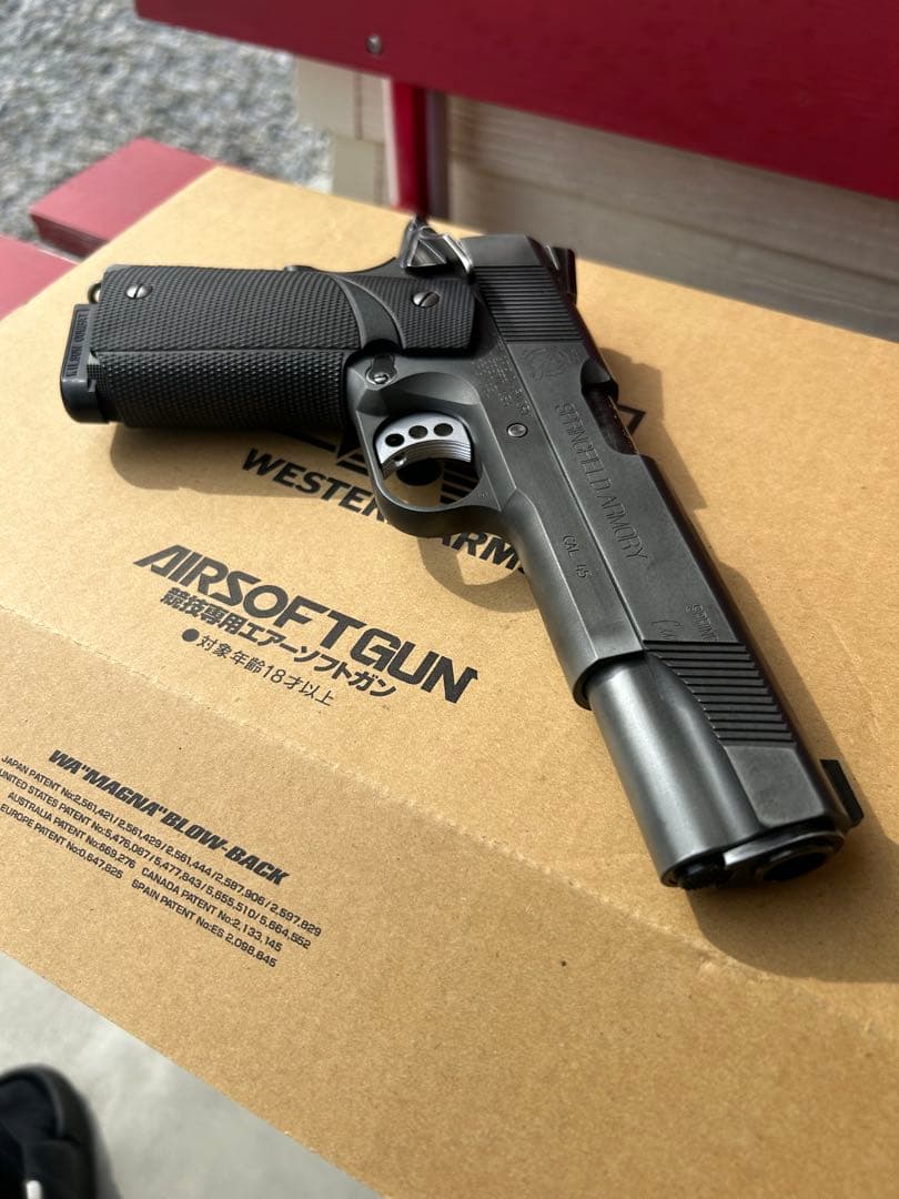 1.2日限定値下げ‼️WESTERN ARMS ガスガン　ガス、玉付きでお得‼️