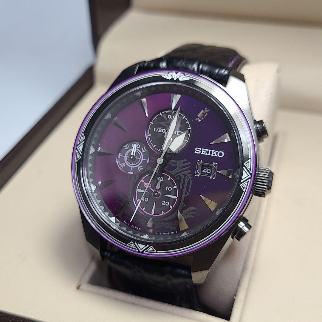 【限定品】SEIKO　モンハン　ネルギガンテ　V176-0BG0　限定1000本