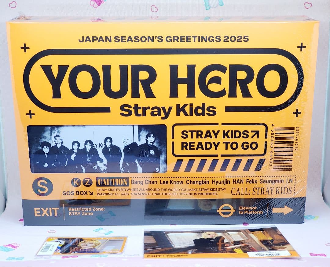 FC版特典付♡StrayKids シーグリ 2025 Your Hero スキズ