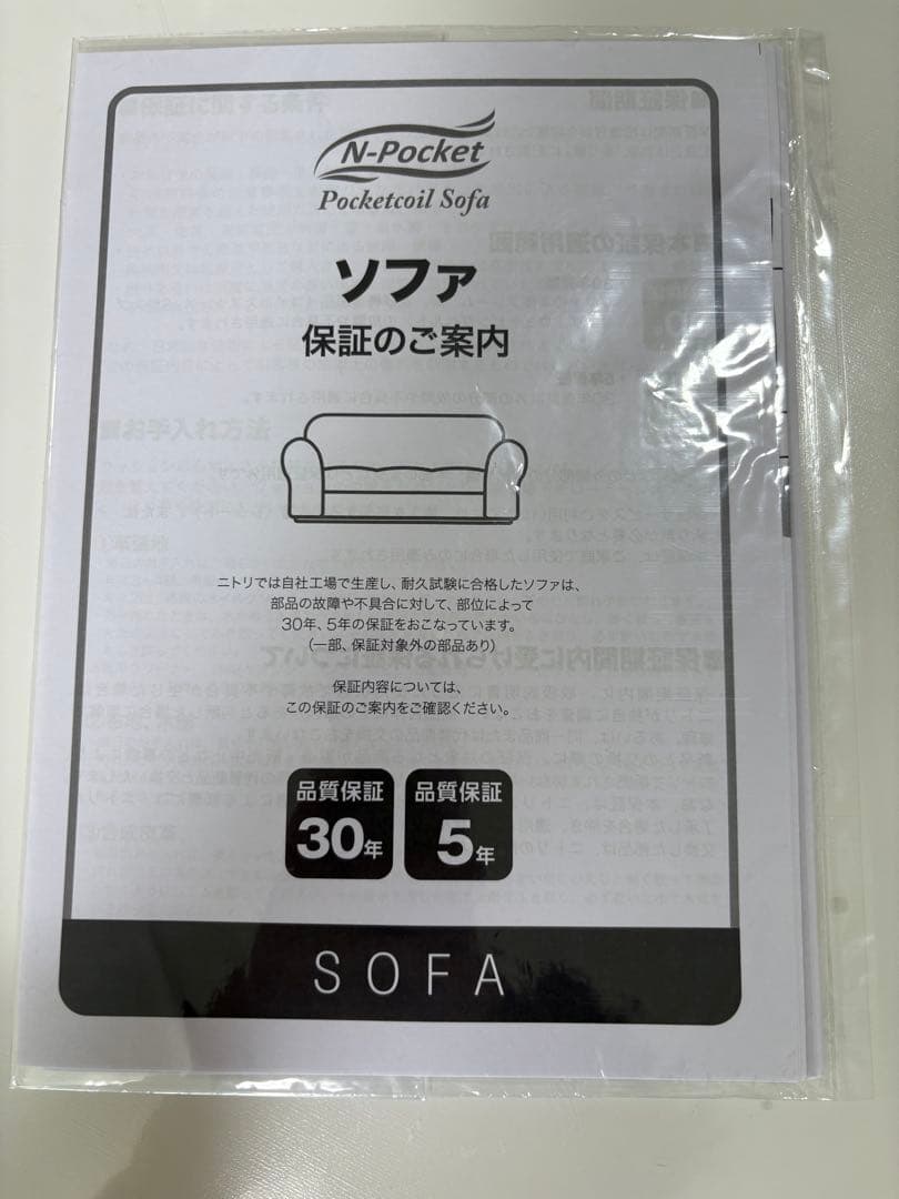 【引き取り限定】【説明必読】ニトリ N-Pocket ポケットコイルソファ 水色