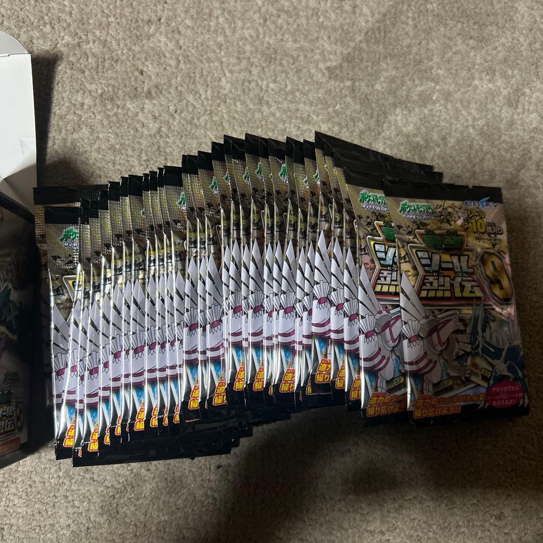 【未開封パック】ポケモン 最強シール烈伝9 1BOX