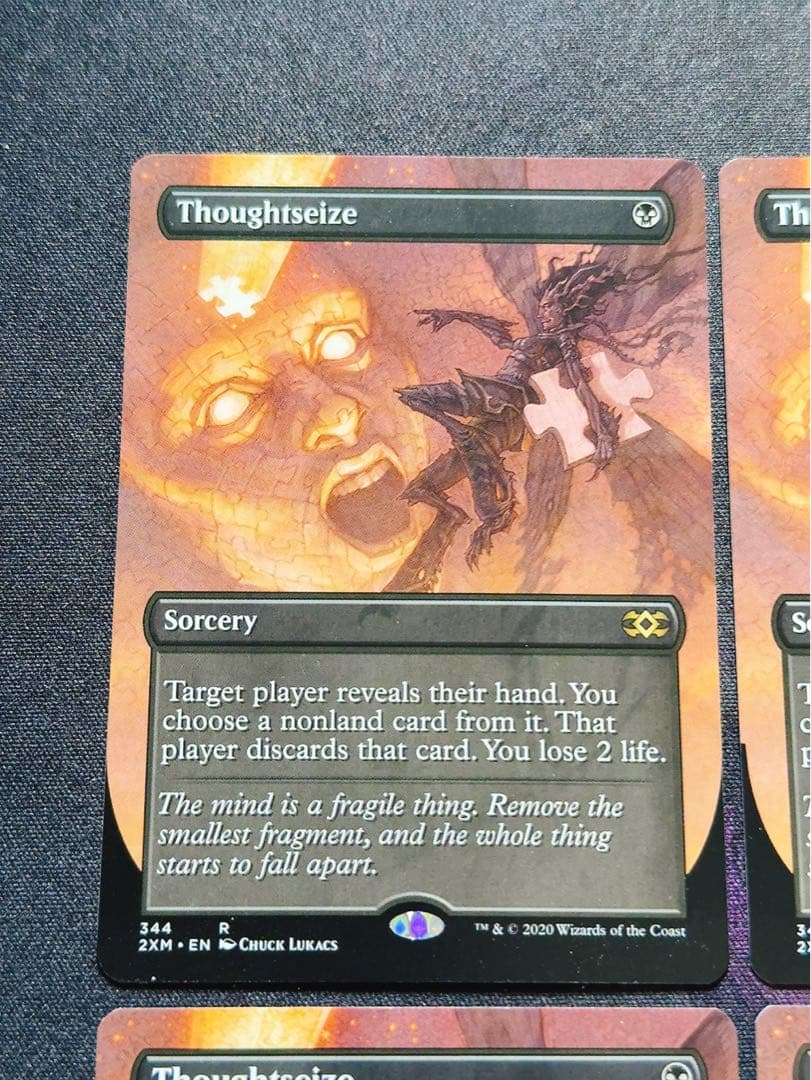 【ショーケース】思考囲い　英語　4枚セット