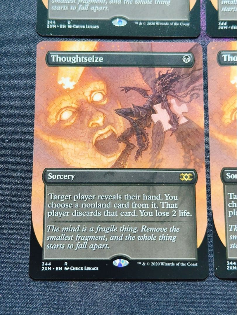 【ショーケース】思考囲い　英語　4枚セット