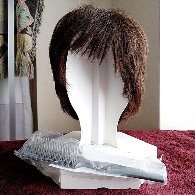 医療用ウィッグ ブラウン スヴェンソン SVENSON セミオーダー 専用箱付き