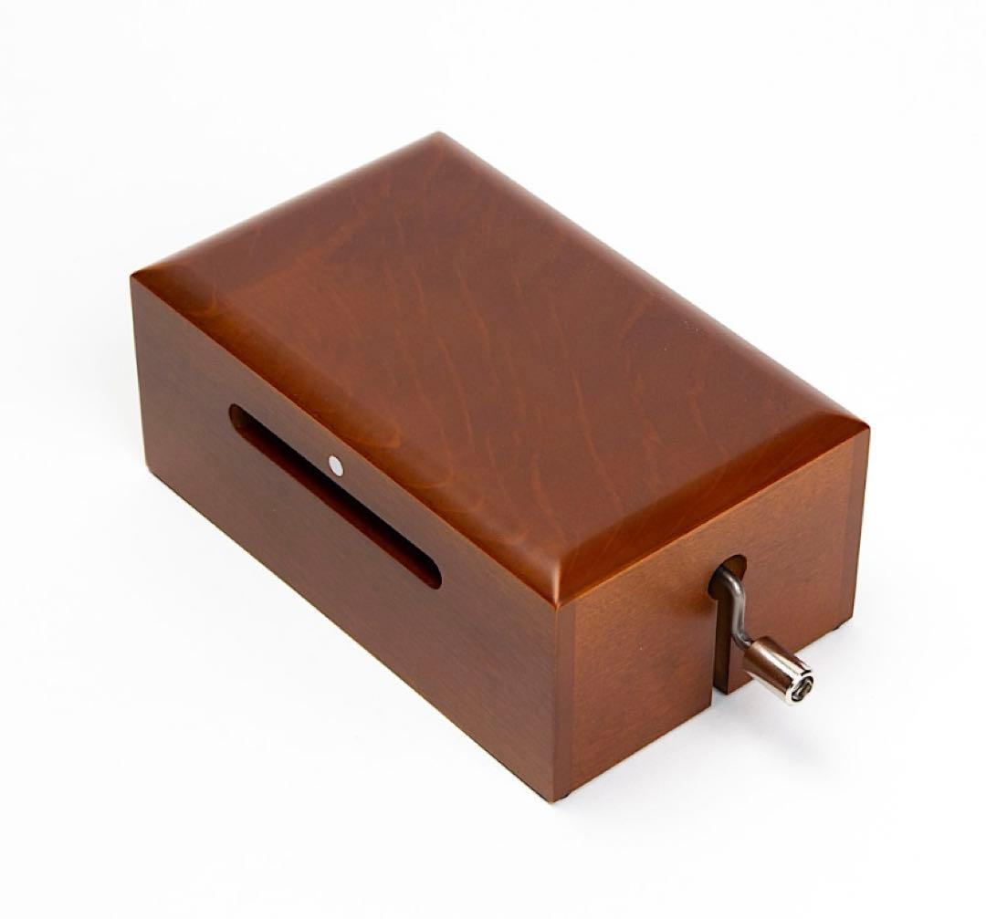 オルガニート20弁 手回しオルゴール カード5枚付き カード式 TDM-BOX