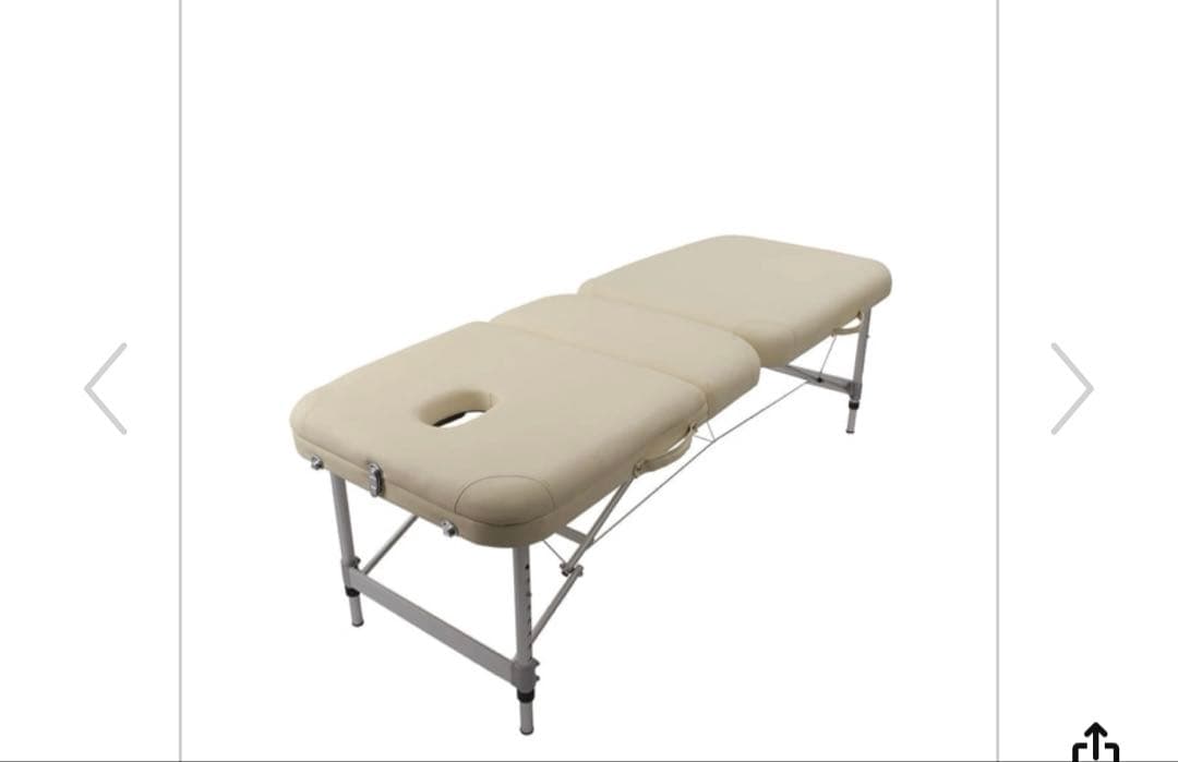 超軽量折りたたみリクライニングベッドマツエク、ネイル、整体