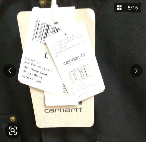 【新品】Carhartt WIP OG カーハートミシガンチェアコート　ブラック