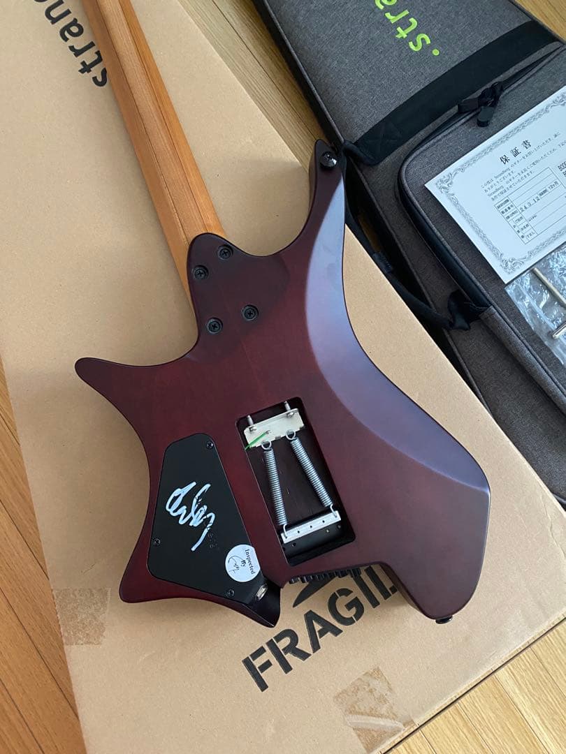 strandberg boden standard6 trem 直筆サイン入り