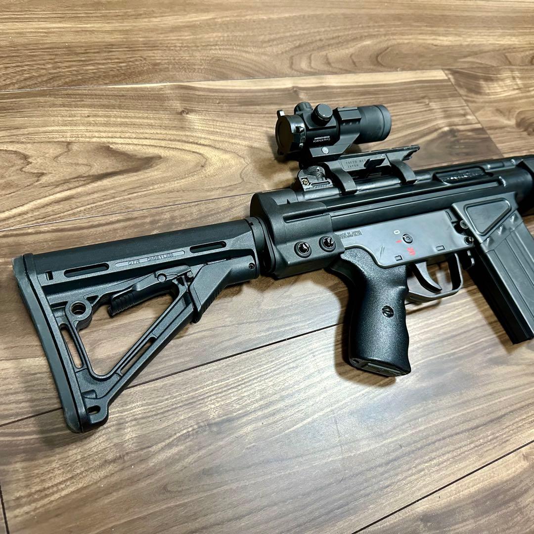 東京マルイ G3 MC51 電子トリガー&M4ストック カスタム 希少パーツ多数