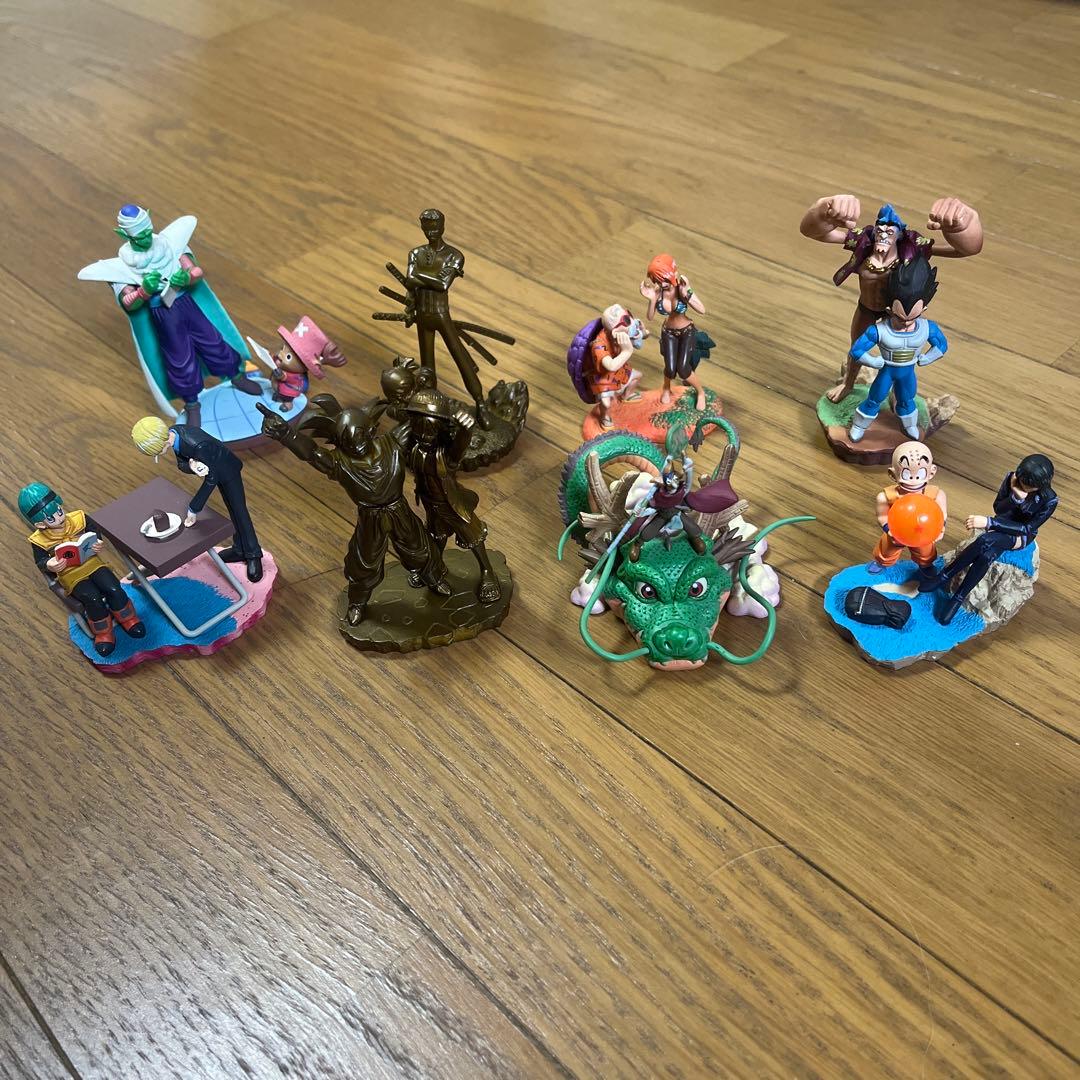 ドラゴンボール・ワンピース フィギュアセット