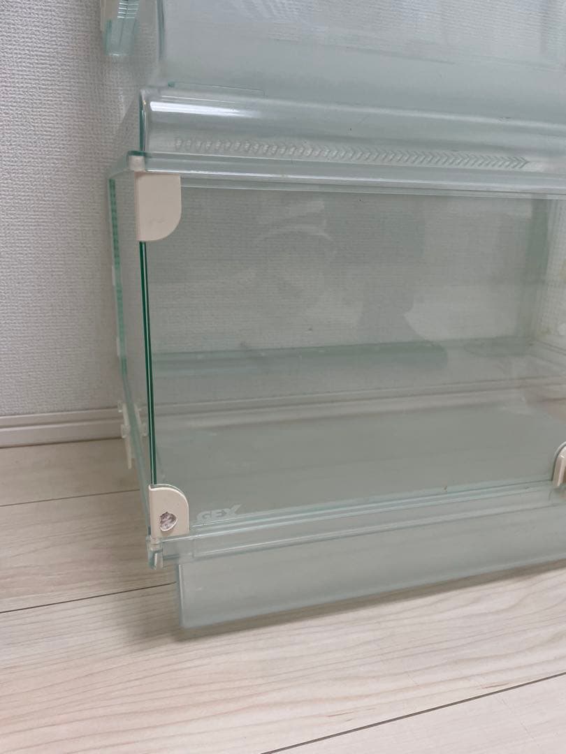 GEX グラスハーモニー600 2個セット　ハムスターケージ