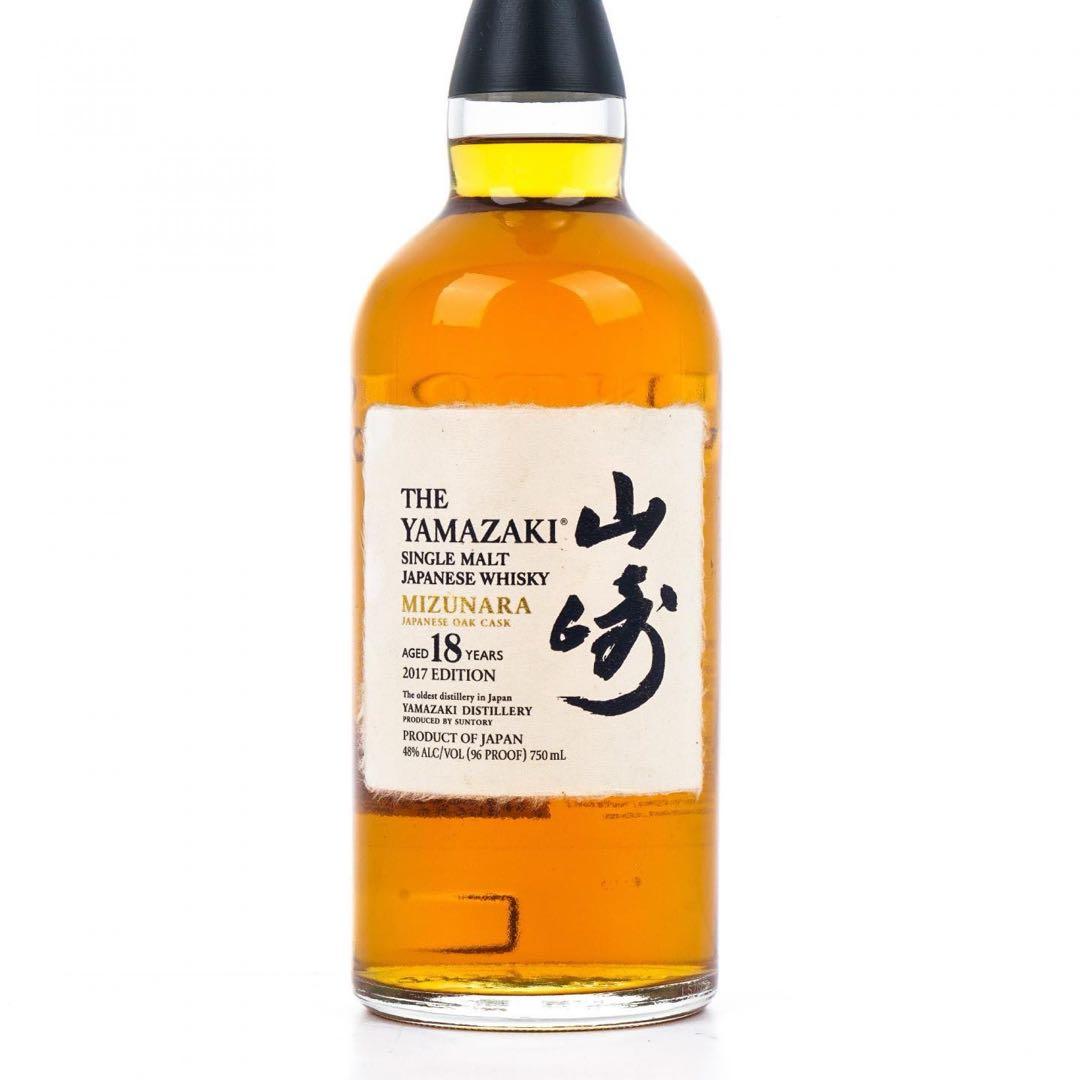 山崎18年ミズナラ　2017エディション（米国版）