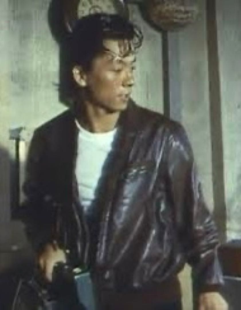 超希少‼︎ 60s70s ボンバー レザージャケット『傷だらけの天使』 （乾亨）