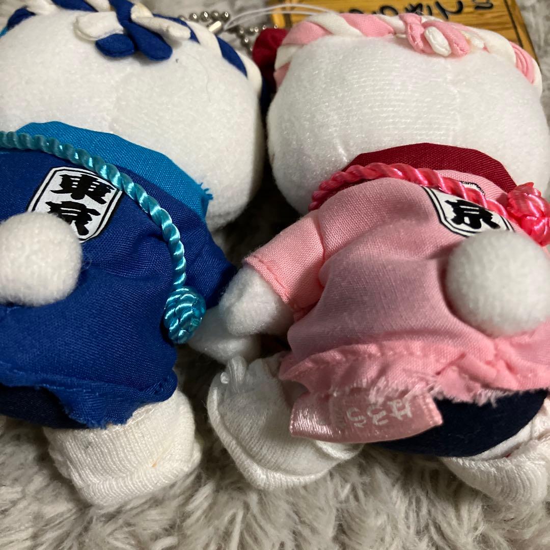 ご当地キティ　ぬいぐるみキーホルダー