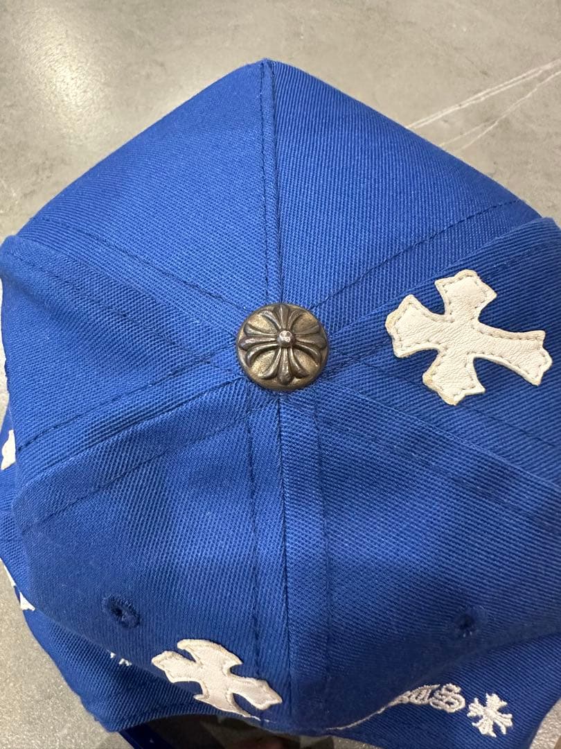 S*N様 CHROME HEARTS クロムハーツキャップレザークロス　CH刺繍