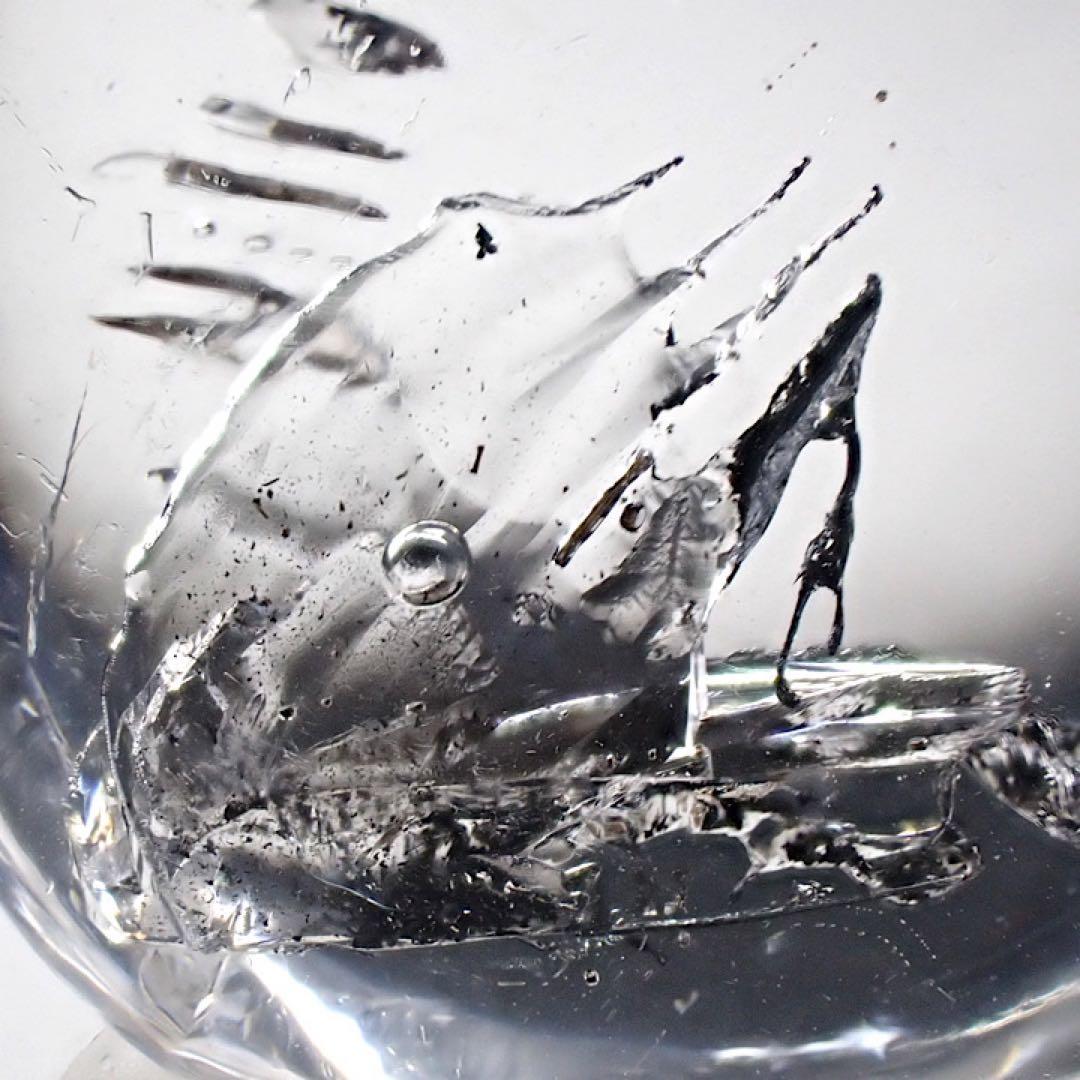 【ブラジル産】カーボンインクォーツ(ウォーターインクォーツ)