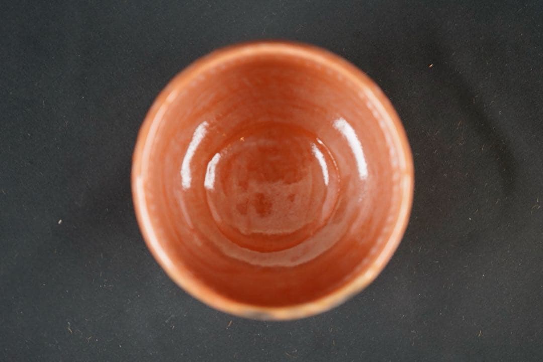 佐々木松楽 黒楽 茶碗 共箱 前大徳 福本積應 書付 抹茶碗 紙箱 茶道具