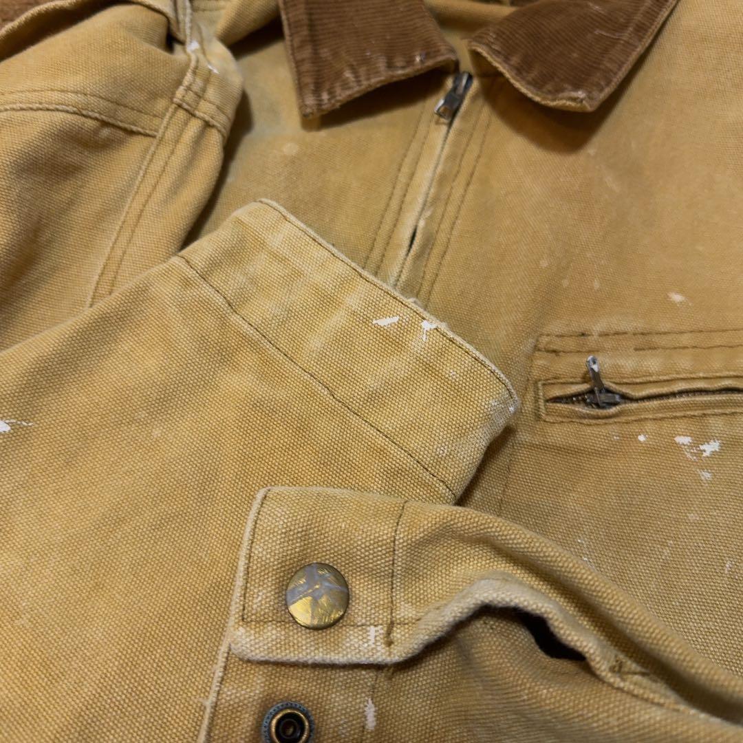 【古着】ダックジャケット　デトロイトジャケット ペンキ　70s 80s 90s