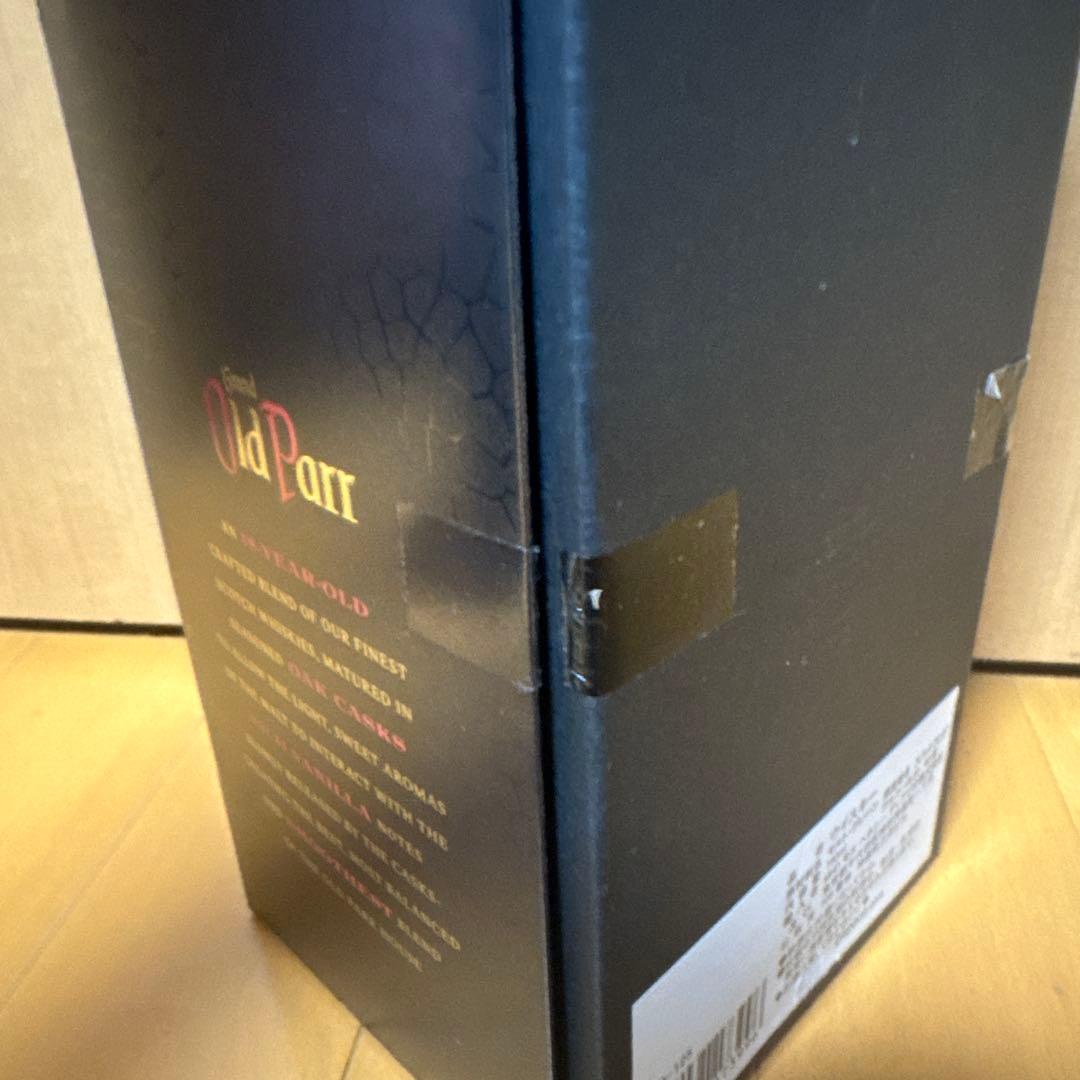 【新品未開封】オールドパー 18年　箱付
