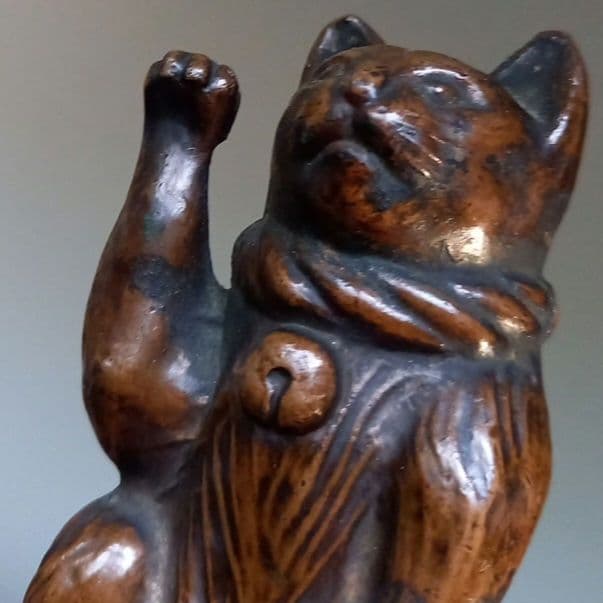 招き猫　猫の置物　オブジェ