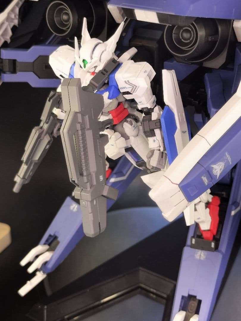RG ガンダム アストレア + GNアームズ(リアルカラーver) 塗装 完成品
