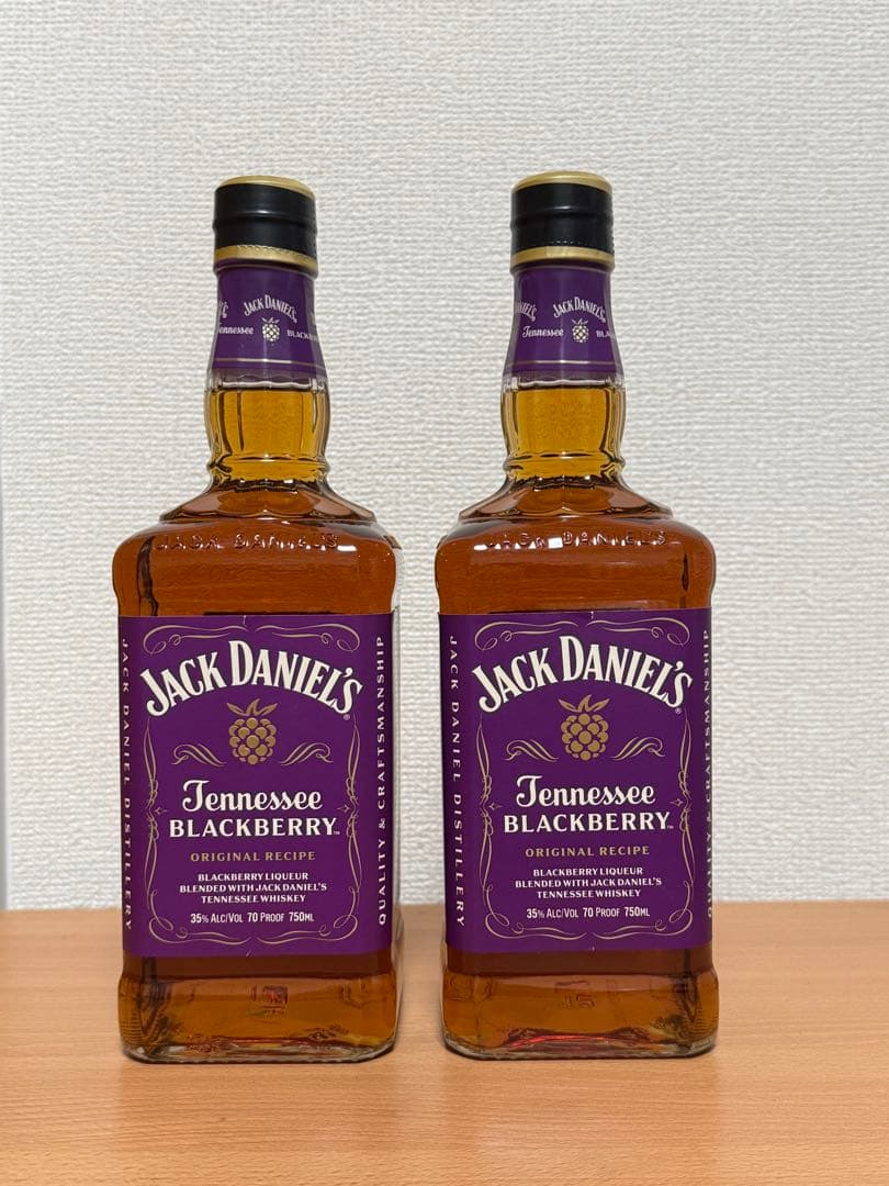 Jack Daniel's Tennessee Blackberry 2本