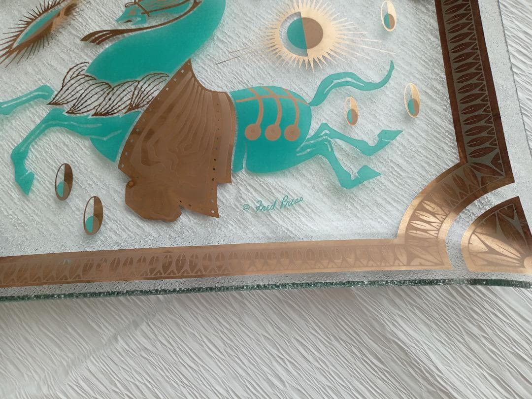 Fred Press Tray フレッドプレス ガラス トレイ 皿