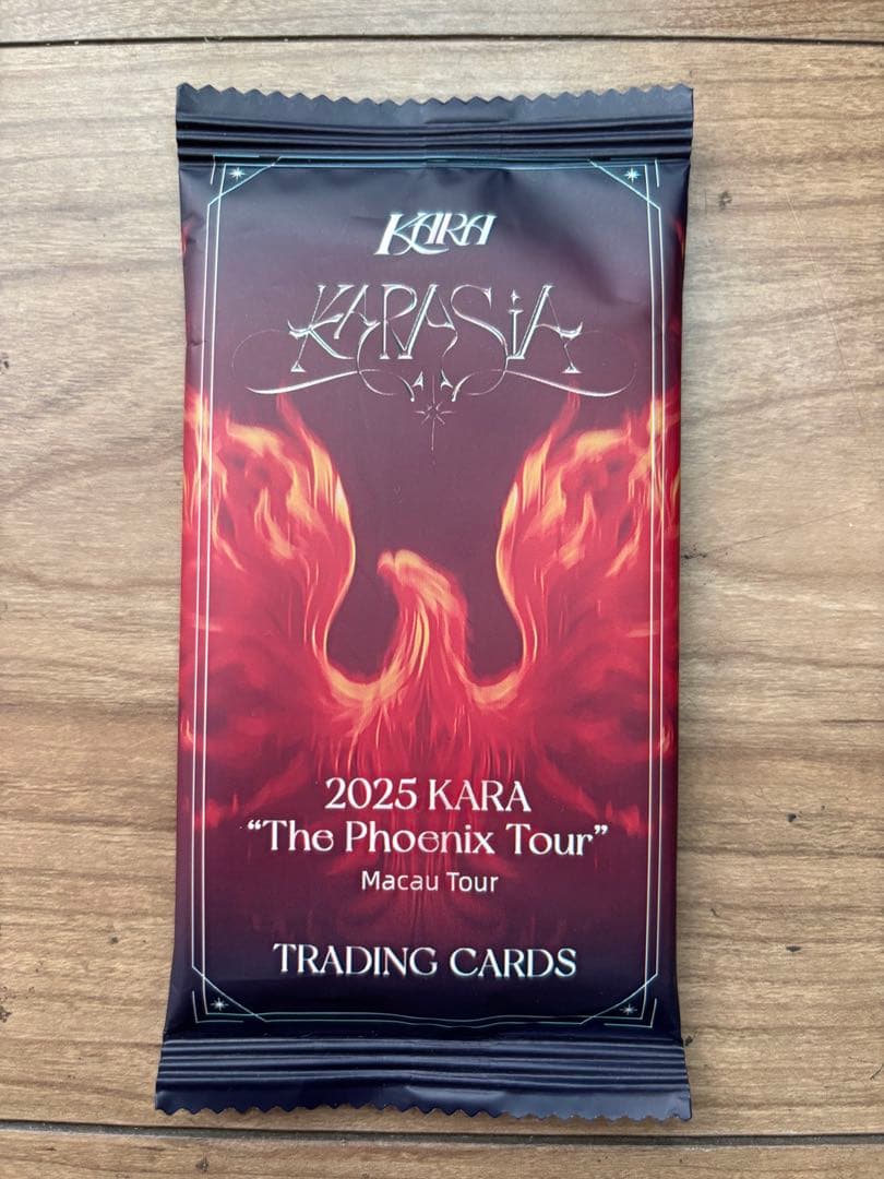 KARA KARASIA マカオライブ VIP特典トレカ 限定トレカ+ポスター