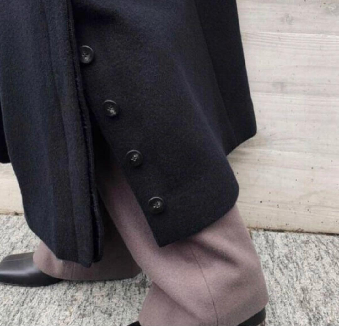 RIM.ARK Double breast maxi CT 36 ブラック